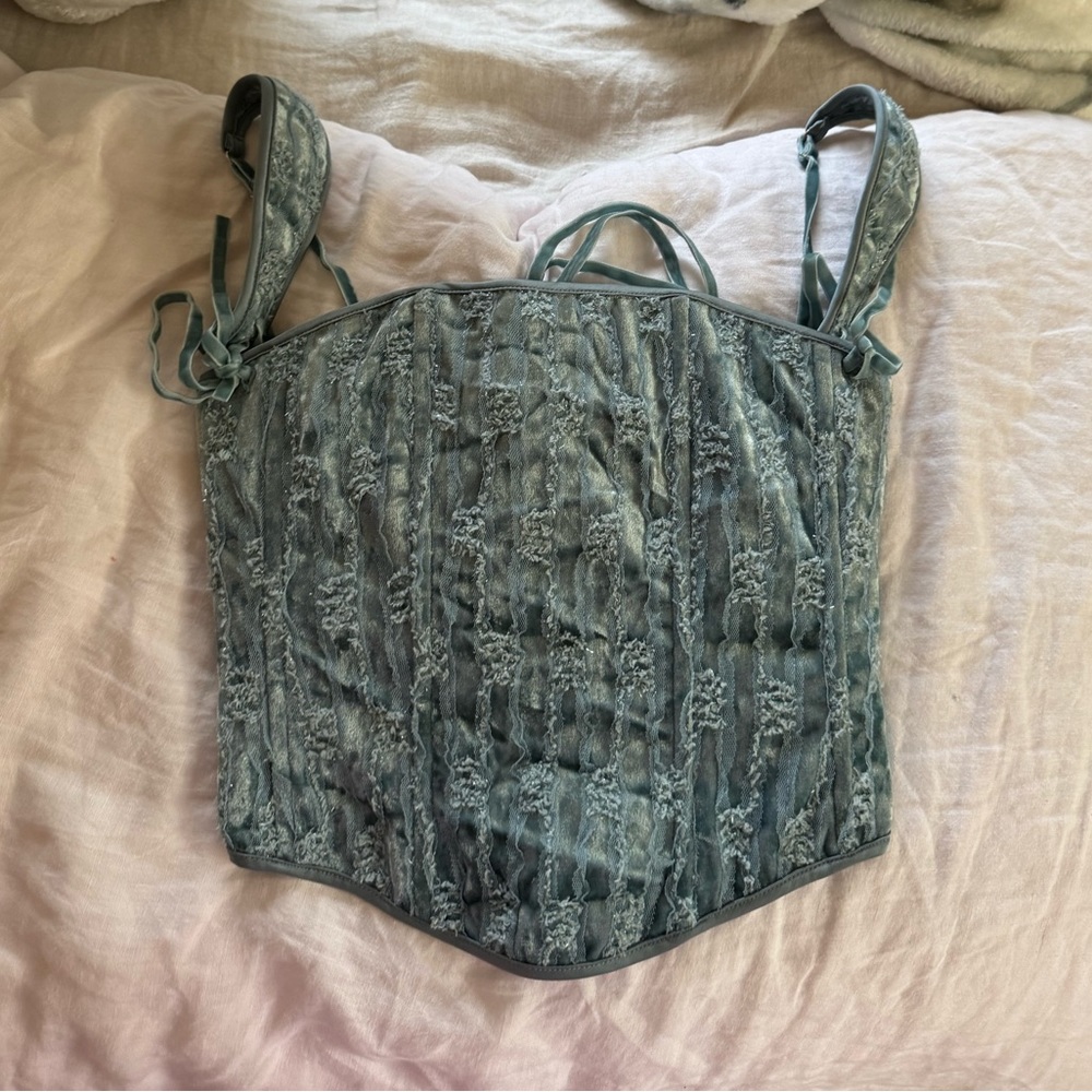 Danielle Guizio velour top